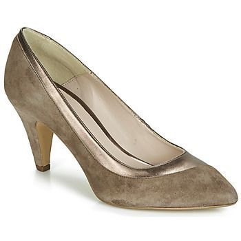 CHAHUTEUSE  women's Court Shoes in Grey. Sizes available:3.5