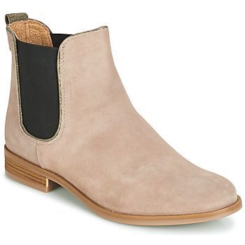 RIDER  women's Mid Boots in Beige. Sizes available:4,5,6,6.5,7.5
