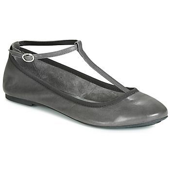 LILAS  women's Shoes (Pumps / Ballerinas) in Grey. Sizes available:3.5