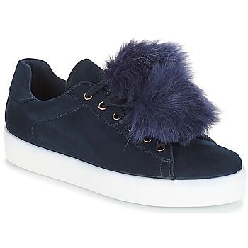 POMPON  women's Shoes (Trainers) in Blue