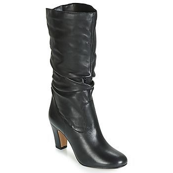 FRIENDLY  women's High Boots in Black. Sizes available:6,6.5,7.5