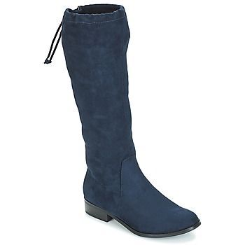 ANAIS  women's High Boots in Blue. Sizes available:3.5