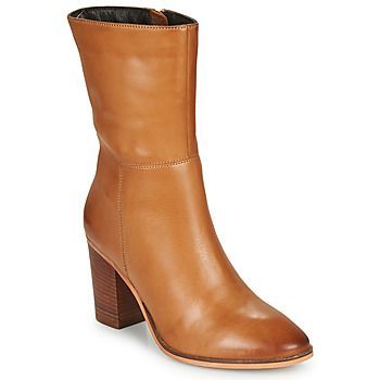 LIVANA  women's Low Ankle Boots in Brown. Sizes available:3,5,6.5,7
