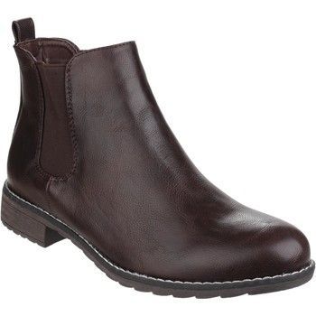Kelly  women's Mid Boots in Brown. Sizes available:3