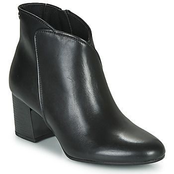 LORELAI  women's Low Ankle Boots in Black. Sizes available:4