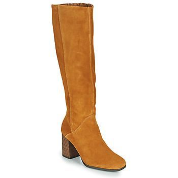 ADISSA  women's High Boots in Brown. Sizes available:3.5,5