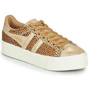 ORCHID PLATEFORM SAVANNA  women's Shoes (Trainers) in Gold