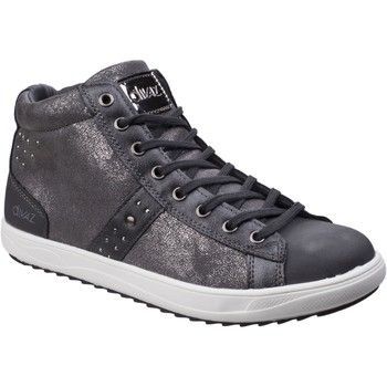 Steffy  women's Shoes (High-top Trainers) in Grey