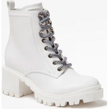 Magaly Stivaletto Bootie Lea  women's Mid Boots in White