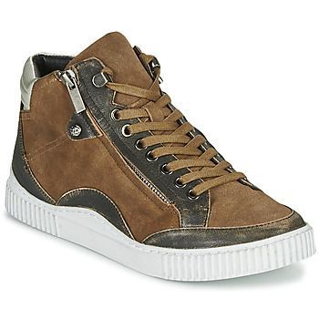 ISLANDE V2 BONGO CHAMOIS  women's Shoes (High-top Trainers) in Brown