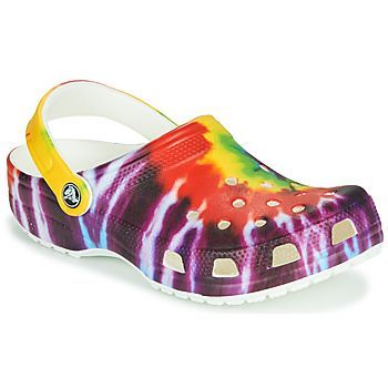 CLASSIC TIE DYE GRAPHIC CLOG  women's Clogs (Shoes) in Multicolour