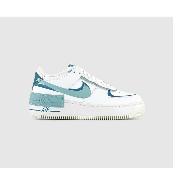 Air Force 1 Shadow Trainers Summit White Mineral Industrial Blue