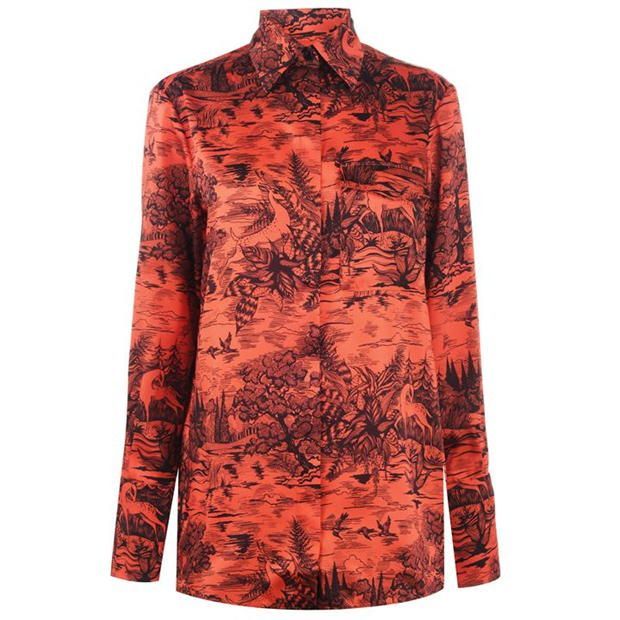 Forest Printed Long Sleeve Shirt