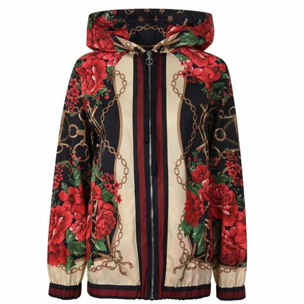Floral Zip Jacket