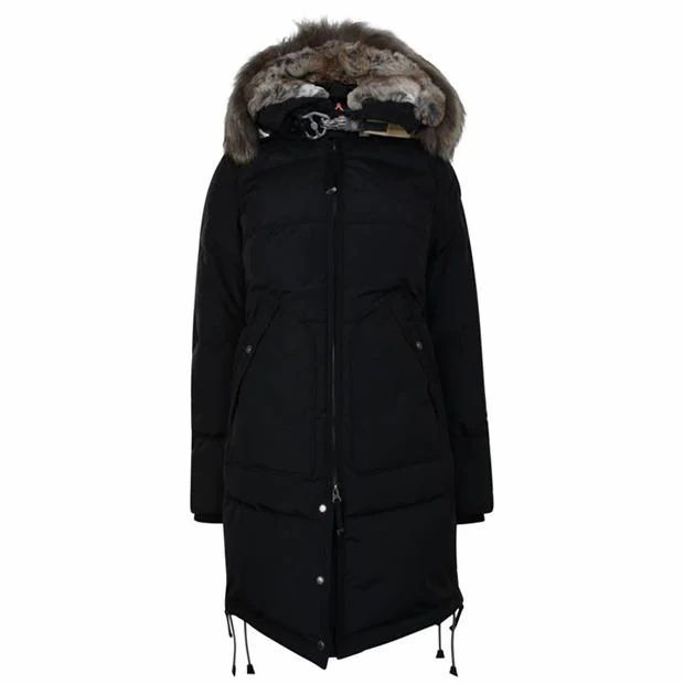 Long Bear Fur Coat