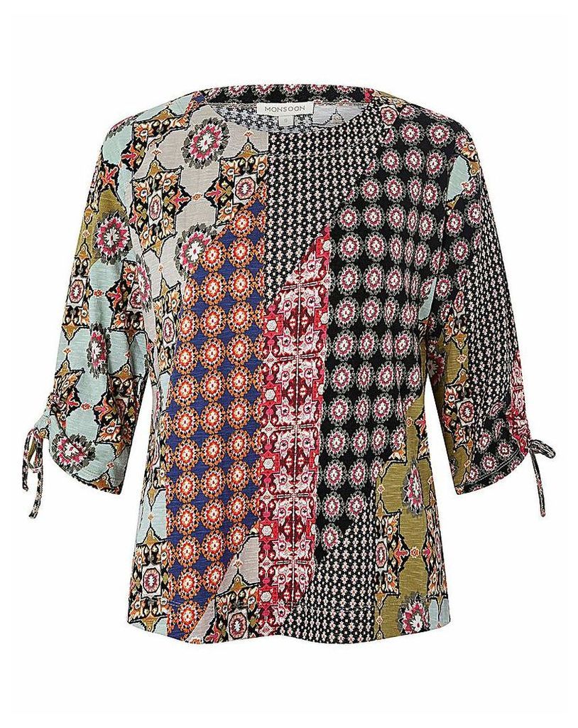 Monsoon Pacey Print Patch Top