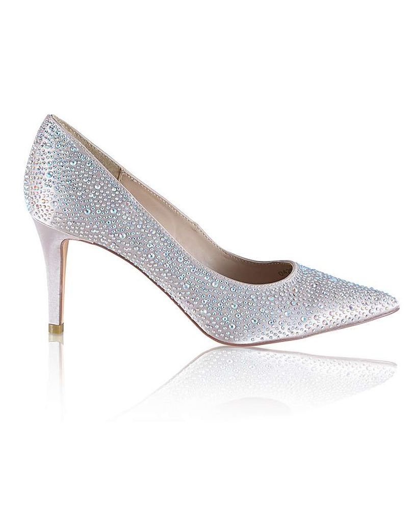 Crystal Encrusted Pointed Court