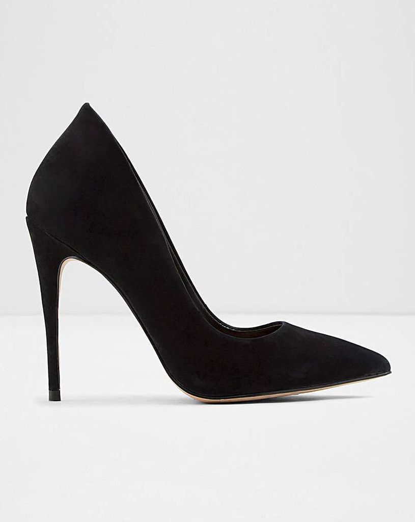Cassedy Leather Court Shoe Wide Fit