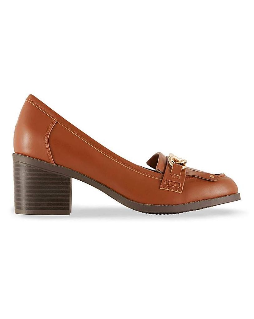 Tinker Heeled Loafers Extra Wide Fit
