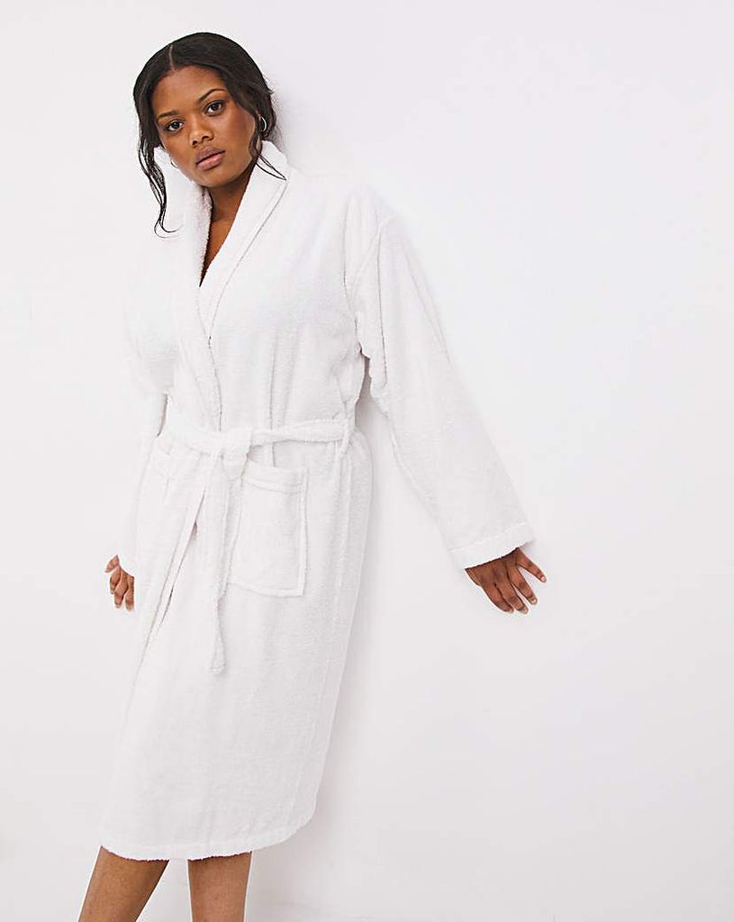 Cotton Towelling Dressing Gown