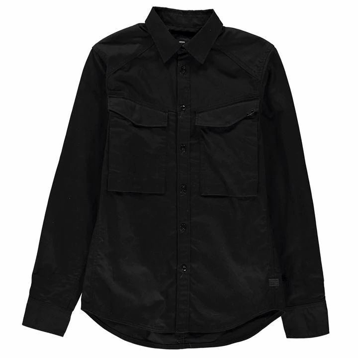 Vodan Straight Shirt - black