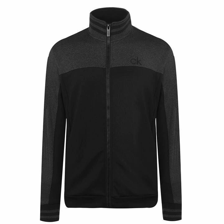 Retro Full Zip Jacket - Black