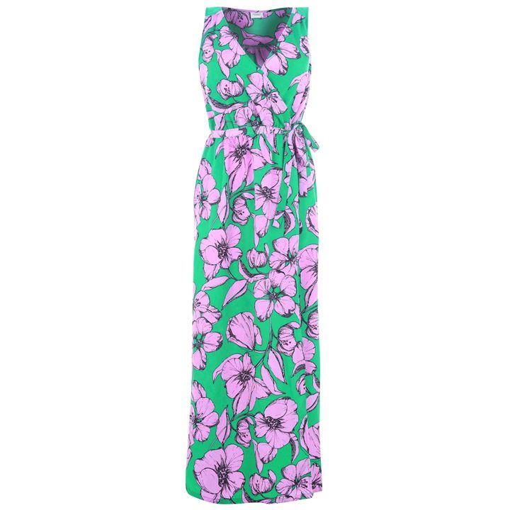 Jacqueline Kamma All Over Print Dress - Simply Green