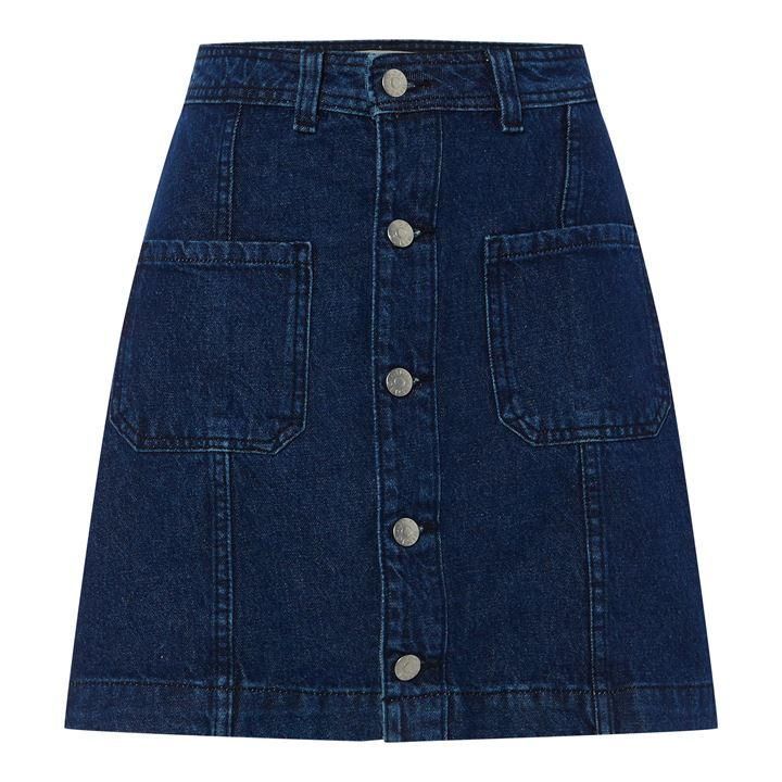 Selena Skirt - Medium Blue