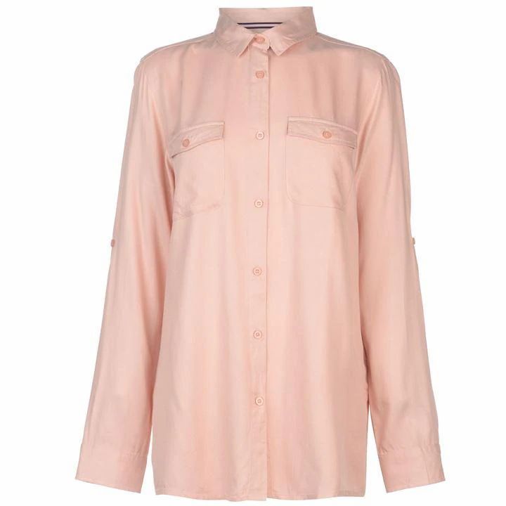 Military Long Sleeve Shirt Ladies - Pink