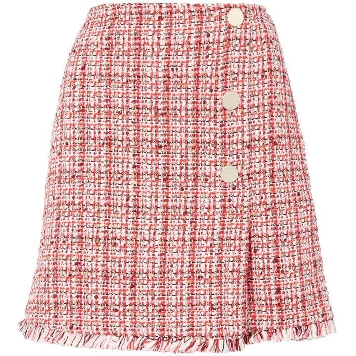 Naxos tweed skirt - Pink