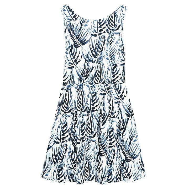 Fernhill Fit & Flare Dress - Blue