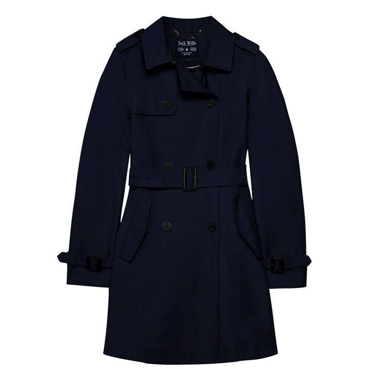 Mitford Classic Trench - Navy