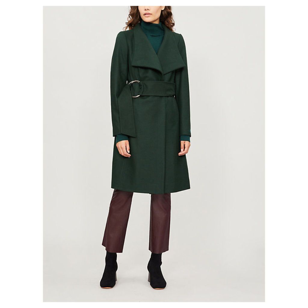 Rayay wool-cashmere blend belted coat