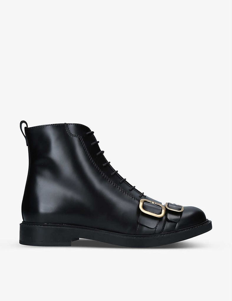 Gomma Basso leather ankle boots