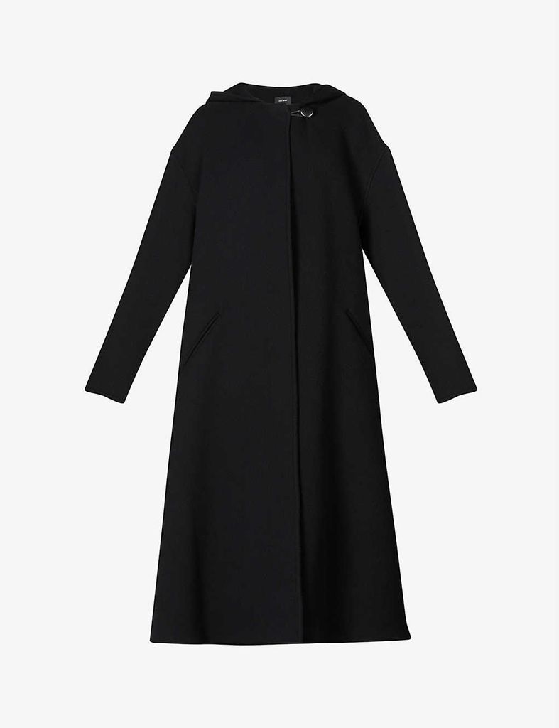IFhacene hooded wool-blend coat