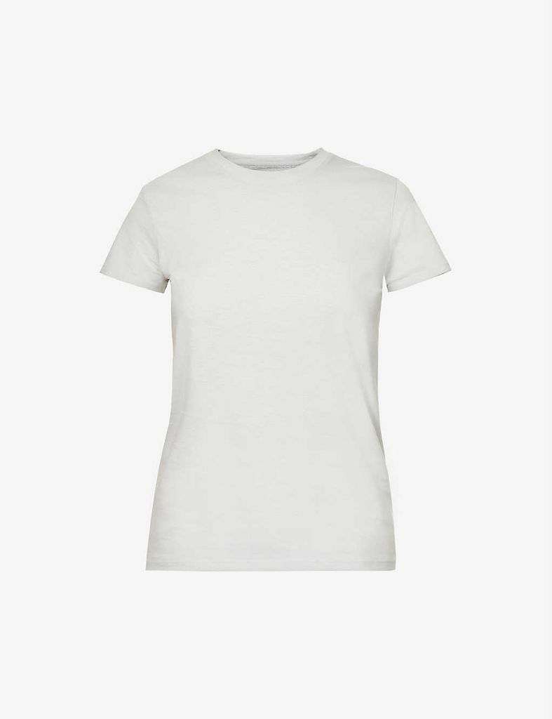 Essential scoop-neck cotton-jersey T-shirt