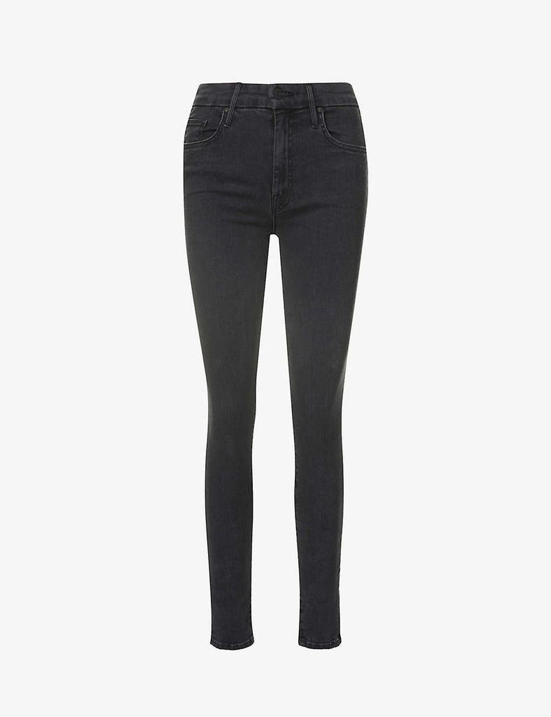 The Looker high-waisted stretch-denim jeans