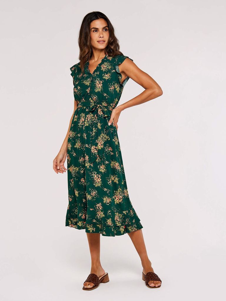 Floral Ditsy Midi Dress