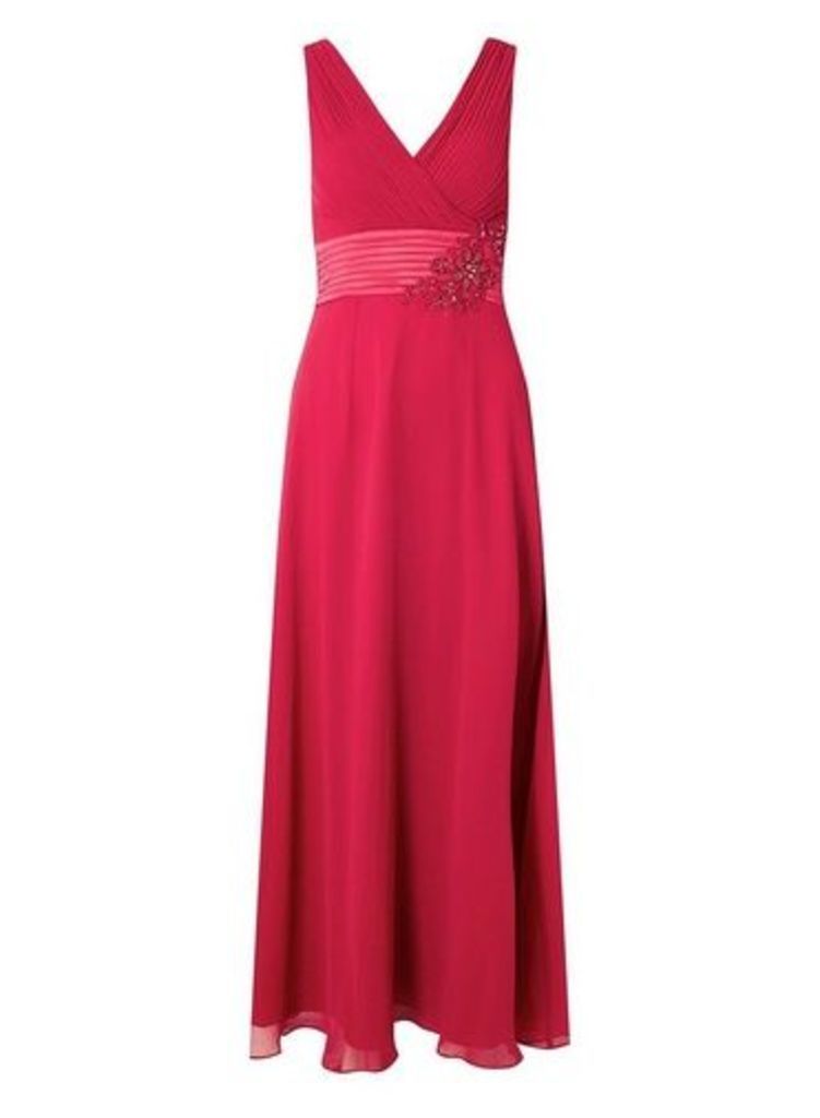 Womens **Showcase Cranberry 'Aria' Maxi Dress - Red, Red