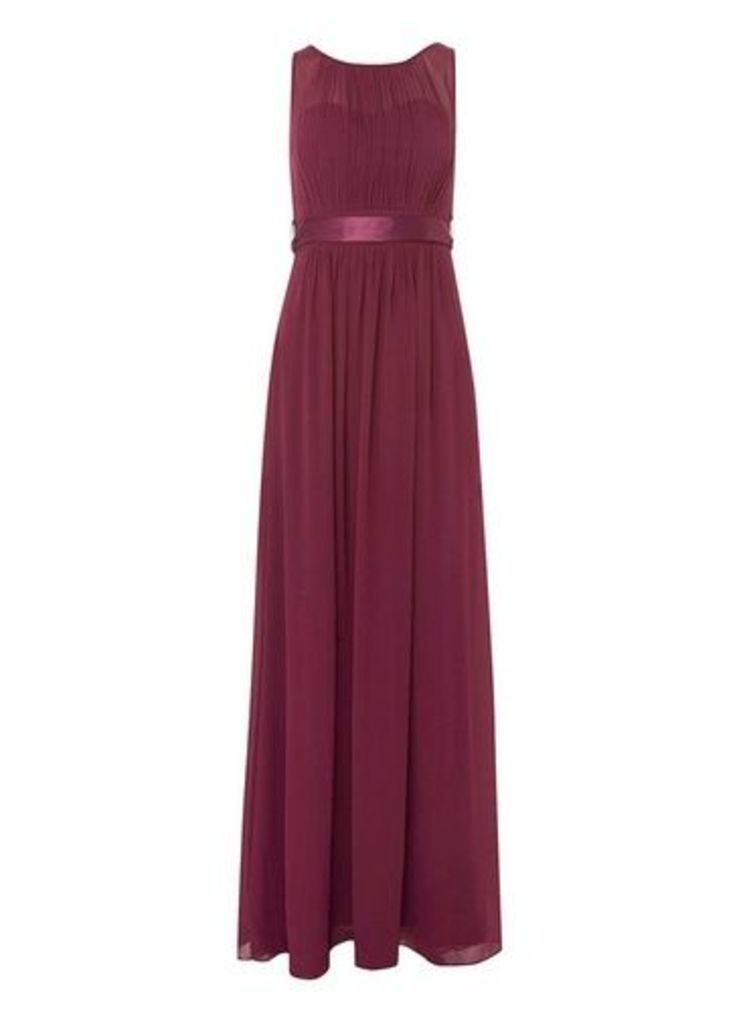 Womens Showcase Tall Mulberry 'Natalie' Maxi Dress - Red, Red