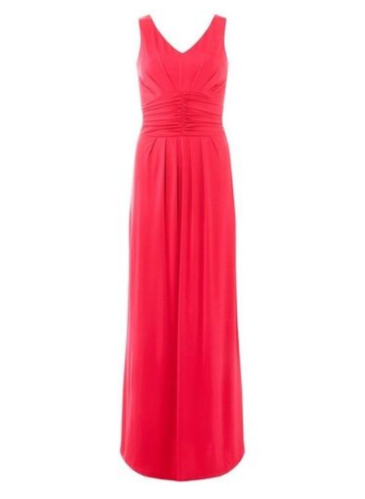 Womens **Showcase Cranberry 'Daisy' Maxi Dress- Red, Red