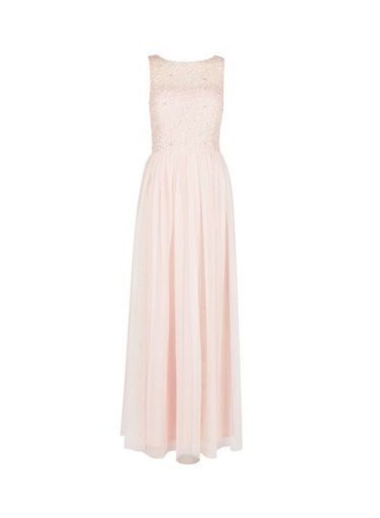 Womens Dp Petite Blush 'Harper' Maxi Dress - Pink, Pink
