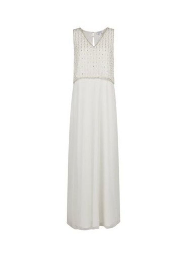 Womens Showcase White Bridal 'Graclyn' Maxi Dress, White