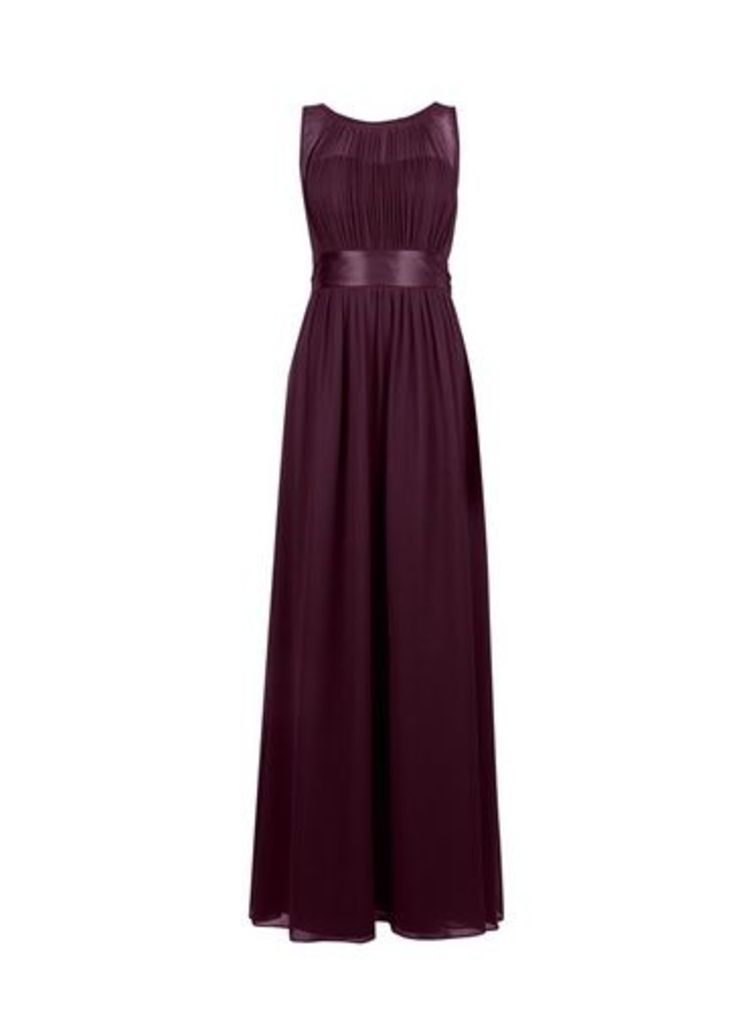 Womens Showcase Oxblood 'Natalie' Maxi Dress - Red, Red