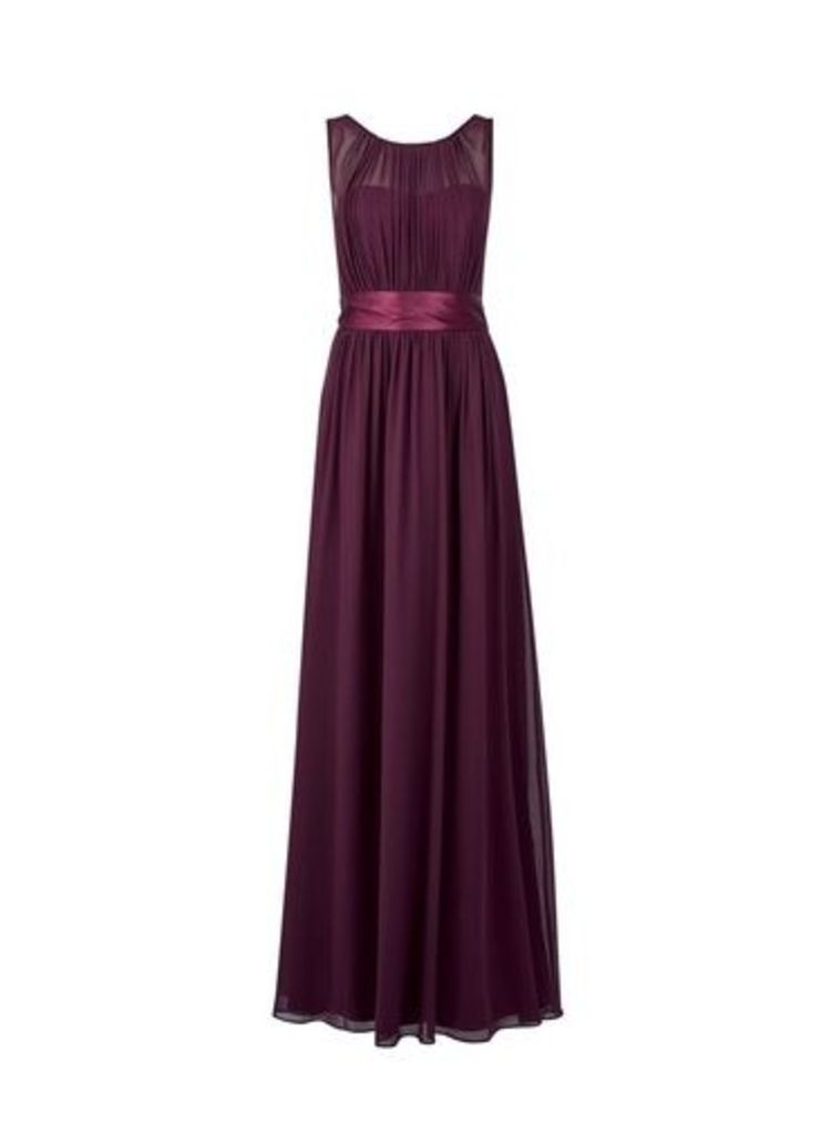 Womens Showcase Tall Oxblood 'Natalie' Maxi Dress - Red, Red