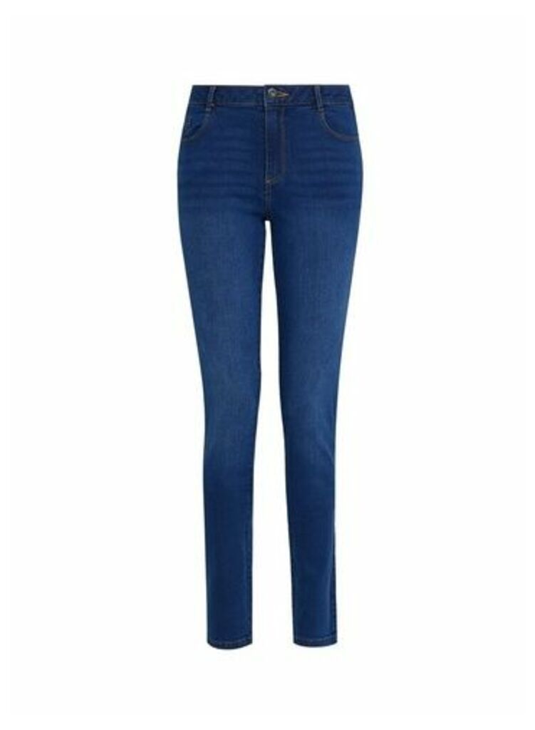 Womens Dp Tall Blue 'Ellis' Straight Jeans, Blue