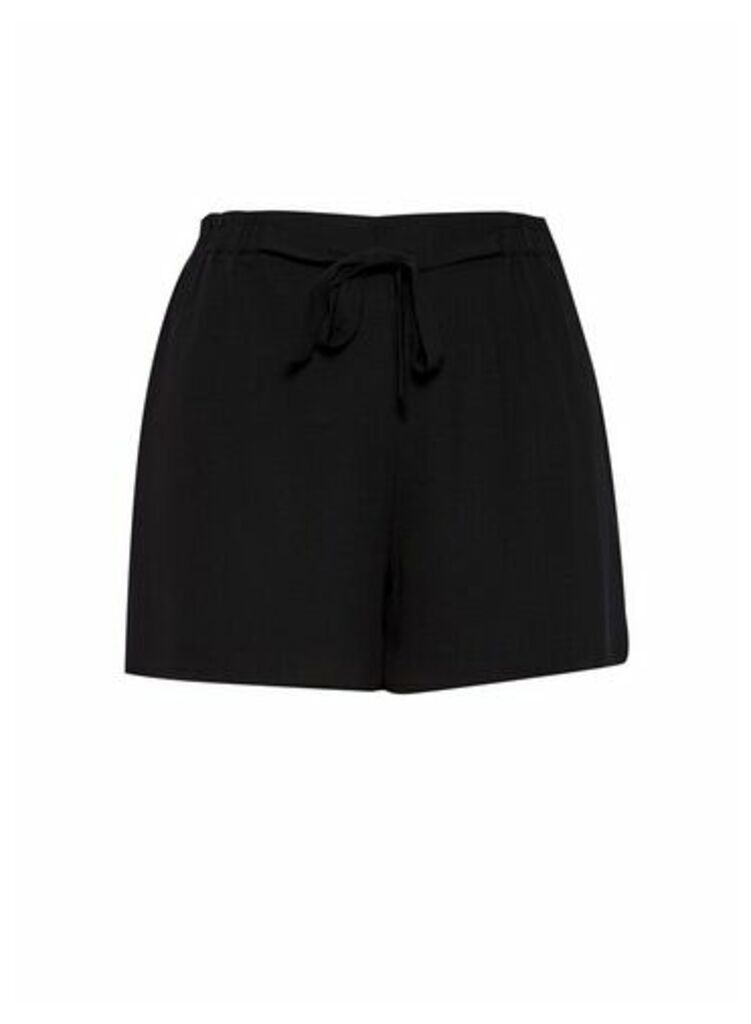 Womens Dp Curve Black Shorts, Black