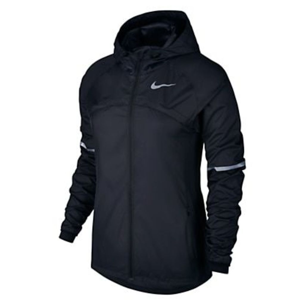 Nike Shield Hooded Women's Running Jacket, Black