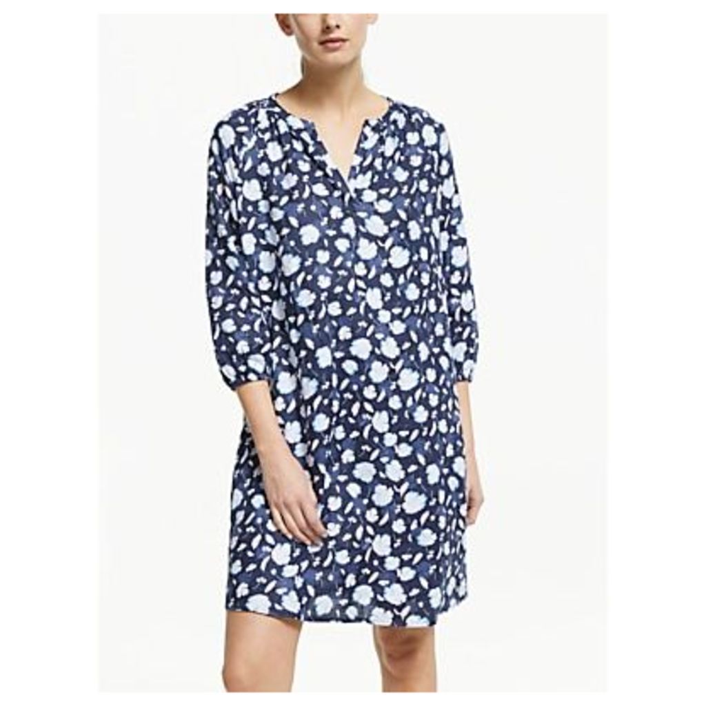 Collection WEEKEND by John Lewis Lavinia Linen Smock Dress, Navy