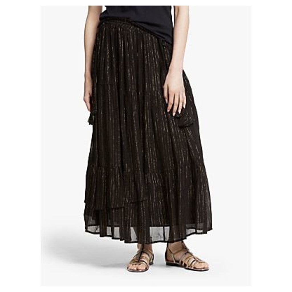 AND/OR Metallic Stripe Sicily Skirt